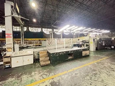 Mesin Pemotong Mati Slotter Printer Flexo Bekas